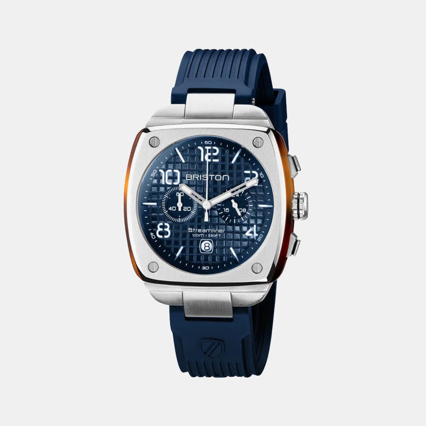 Streamliner Urban Men Quartz Blue Dial Chronograph Rubber Watch 22142.S.T.15.RNB