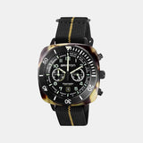 Clubmaster Outdoor Men Quartz Black Dial Chronograph NATO Watch 23144.PBAM.TS.5.EBK