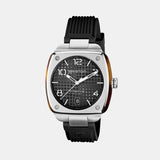 Streamliner Urban Men Automatic Black Dial Analog Rubber Watch 23640.S.T.1.RB