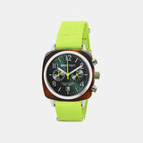 Men Quartz Green Dial Chronograph NATO Watch 24140.SA.T.10.NYG