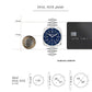 Clubmaster Legend Men Automatic Blue Dial Analog Stainless Steel Watch 241639.PS.L.15.SB