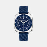 Clubmaster Legend Unisex Automatic Navy Dial Analog Rubber Watch 241639.PS.L.15.FNB