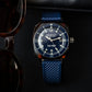 Clubmaster Diver Men Automatic Blue Dial Analog Rubber Watch 241740.SA.T.15.FNB