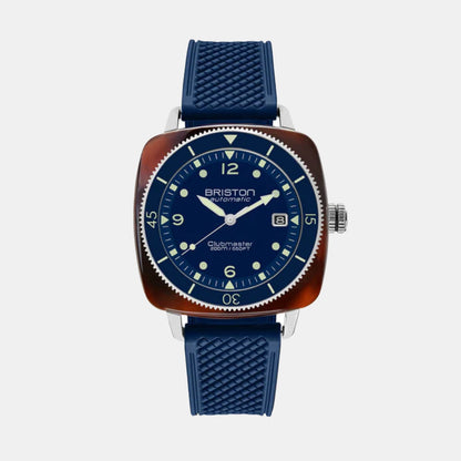 Clubmaster Diver Men Automatic Blue Dial Analog Rubber Watch 241740.SA.T.15.FNB