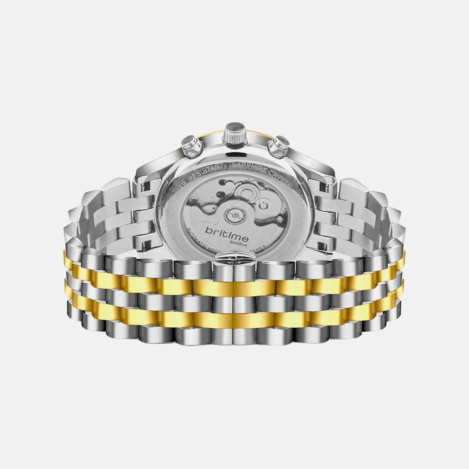 Imperion Men Automatic Silver Dial Analog Stainless Steel Watch 247-M11404