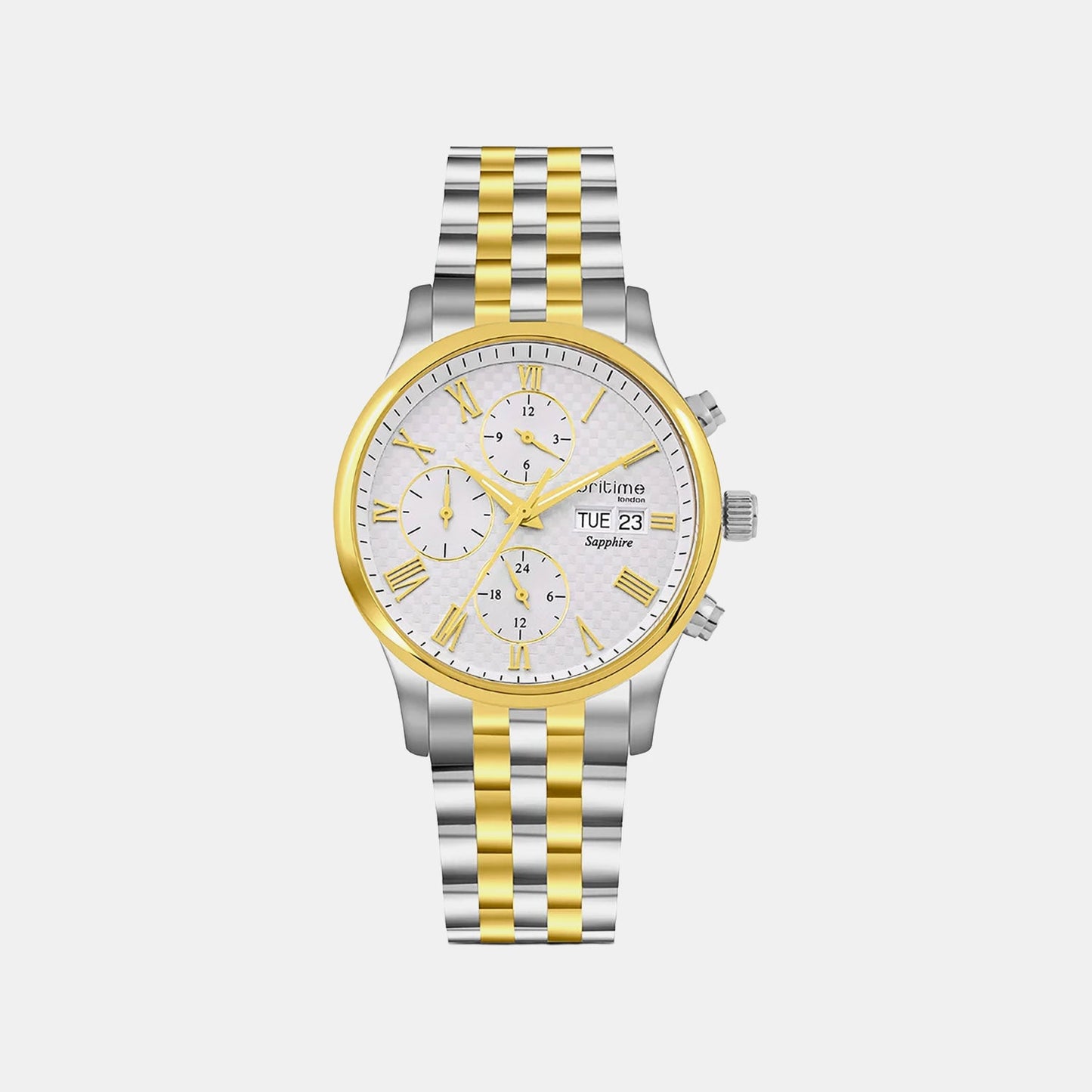 Imperion Men Automatic Silver Dial Analog Stainless Steel Watch 247-M11404