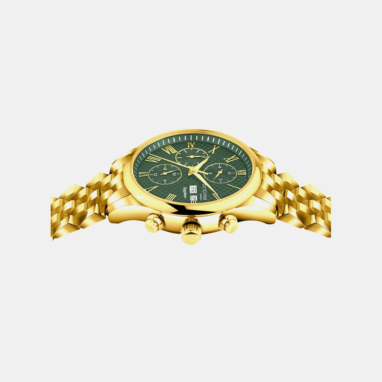Imperion Men Automatic Green Dial Analog Stainless Steel Watch 247-M21402