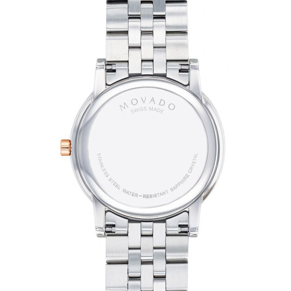 Movado Museum Classic Blue Dial Two-Tone Men's Watch 0607267