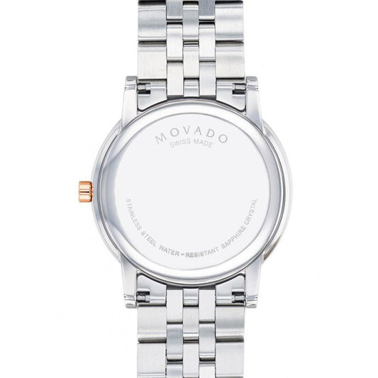 Movado Museum Classic Blue Dial Two-Tone Men's Watch 0607267