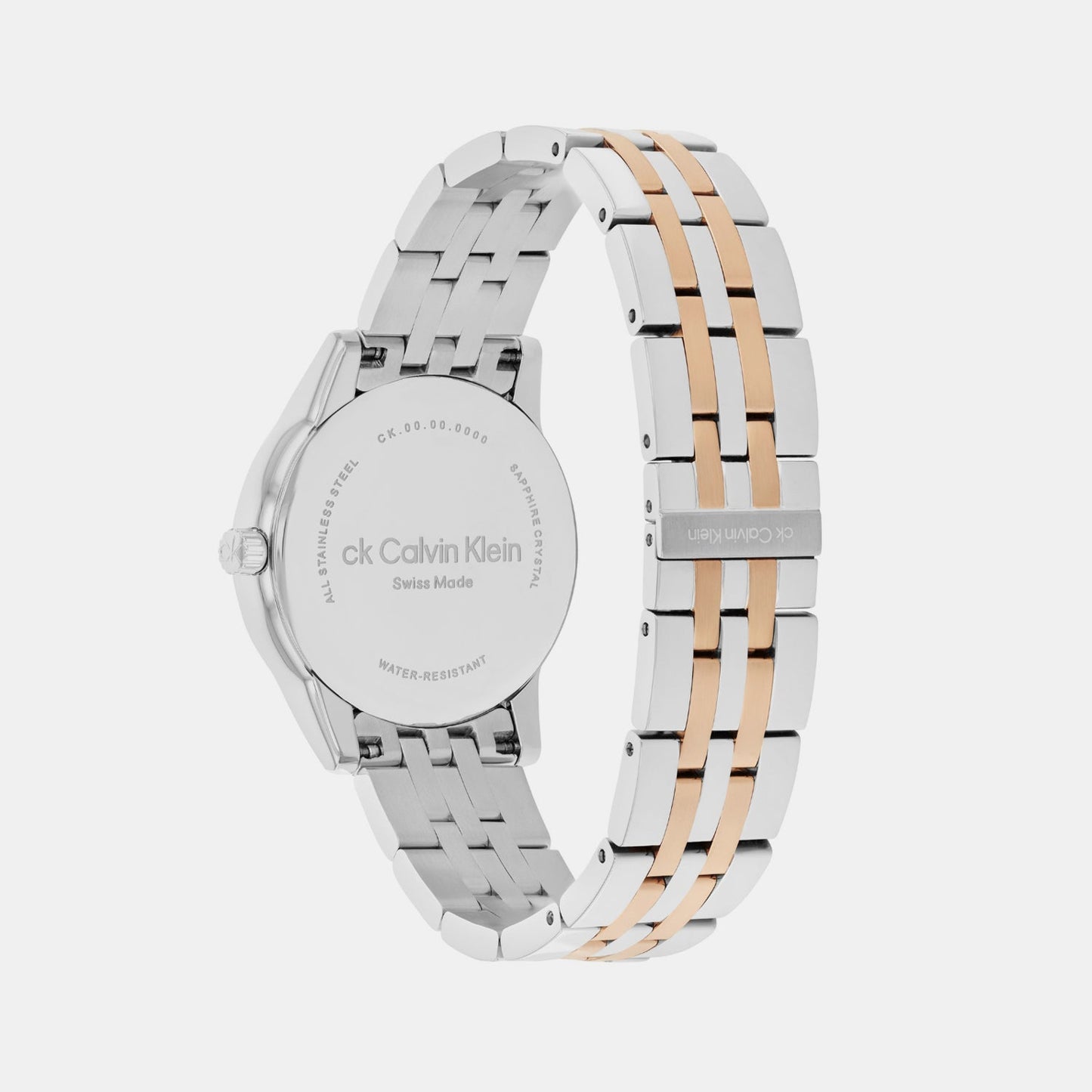 Swiss Dressed Women Quartz Grey Dial Analog Stainless Steel Watch 25000020