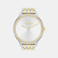 Timeless Women Quartz Silver Dial Analog Stainless Steel Watch 25100002