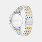Timeless Women Quartz Silver Dial Analog Stainless Steel Watch 25100002