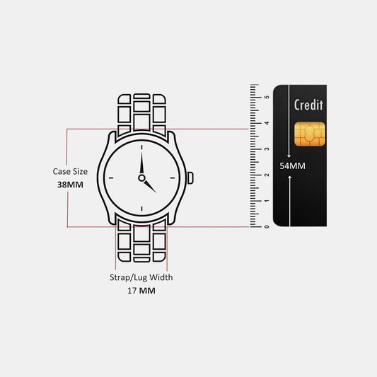 Timeless Women Quartz Black Dial Analog Stainless Steel Watch 25100003