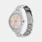 Spark Women Quartz Pink Dial Multi-Function Stainless Steel Watch 25100007