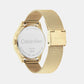 Spark Women Quartz Gold Dial Multi-Function Stainless Steel Watch 25100011
