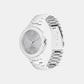 Women Quartz Grey Dial Analog Stainless Steel Watch 25100022