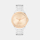 Vivacious Women Quartz Gold Dial Analog Stainless Steel Watch 25100025