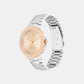 Vivacious Women Quartz Gold Dial Analog Stainless Steel Watch 25100025