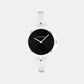 Women Quartz Black Dial Analog Stainless Steel Watch 25100026