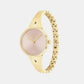 Joyful Women Quartz Pink Dial Analog Stainless Steel Watch 25100027