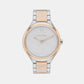 Delight Women Quartz Silver Dial Analog Stainless Steel Watch 25100049