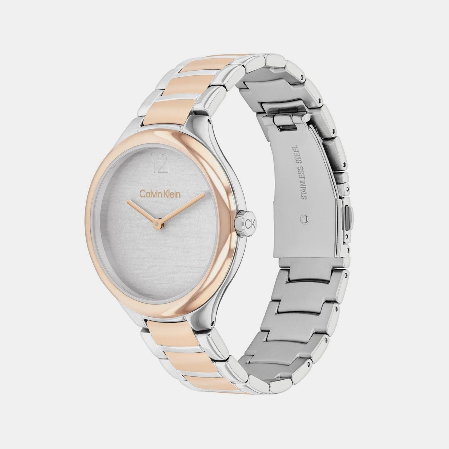 Delight Women Quartz Silver Dial Analog Stainless Steel Watch 25100049