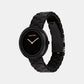 Ck Pure Women Quartz Black Dial Analog Ceramic Watch 25100075
