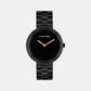 Ck Pure Women Quartz Black Dial Analog Ceramic Watch 25100075
