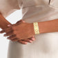 Ck Meridian Women Quartz Gold Dial Analog Stainless Steel Watch 25100089