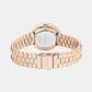 Women Quartz Pink Dial Analog Stainless Steel Watch 25100095
