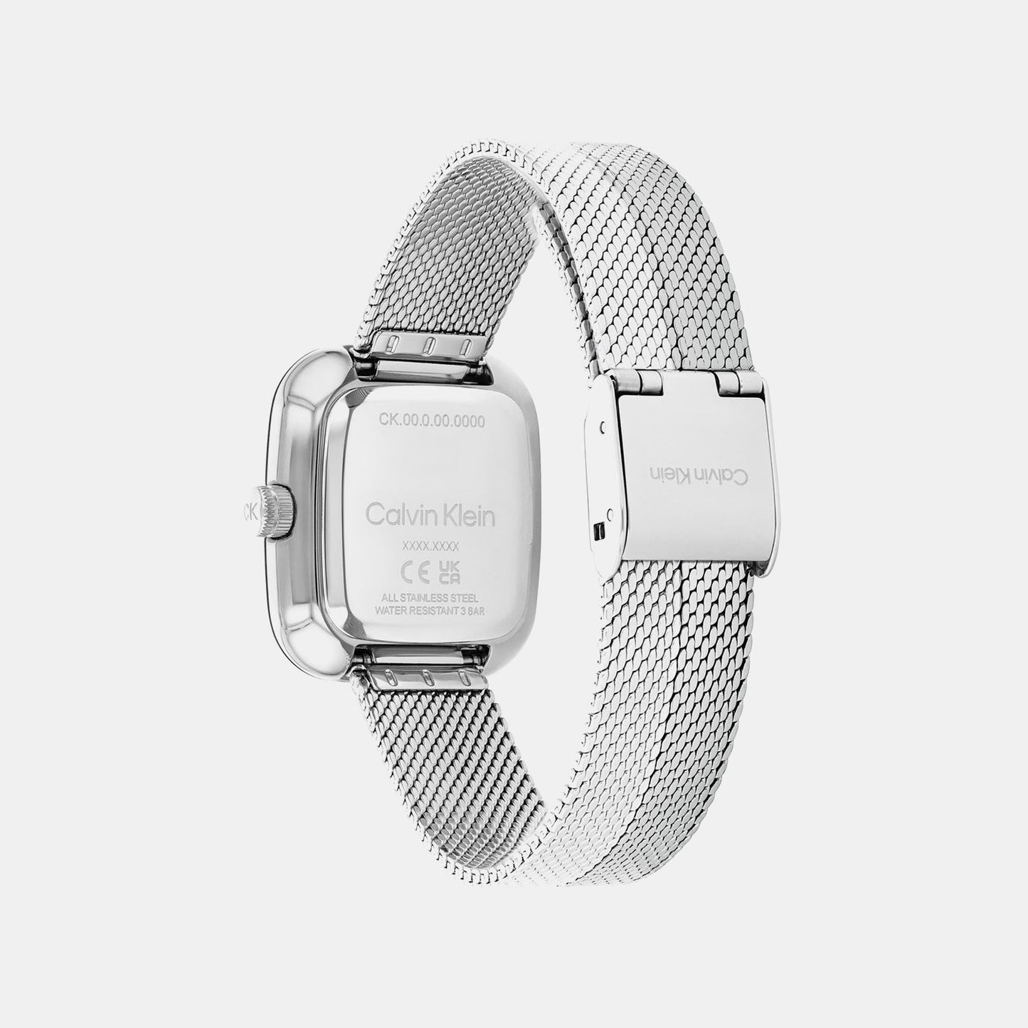 Adore Women Quartz Silver Dial Analog Mesh Watch 25100098