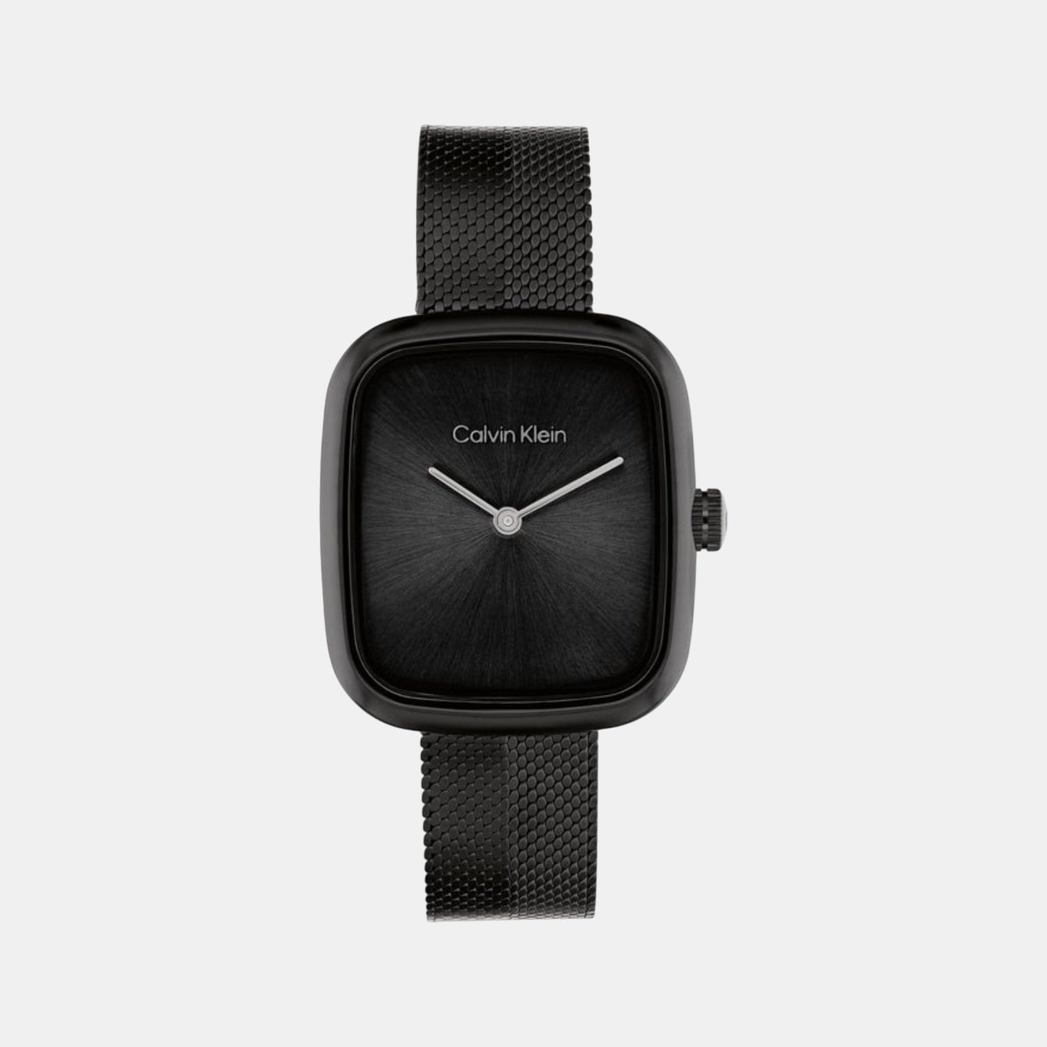 Ck Adore Women Quartz Black Dial Analog Mesh Watch 25100100