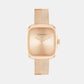 Ck Adore Women Quartz Pink Dial Analog Mesh Watch 25100101