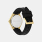 Vibrancy Women Quartz Black Dial Multi-Function Leather Watch 25100107