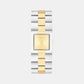 Ck Meridian Women Quartz Gold Dial Analog Stainless Steel Watch 25100115