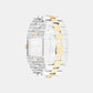 Ck Meridian Women Quartz Gold Dial Analog Stainless Steel Watch 25100115