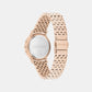 Luxe Women Quartz Pink Dial Analog Stainless Steel Watch 25100170