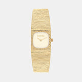 Sophisticated Square Women Quartz Champagne Dial Analog Stainless Steel Watch 25100178
