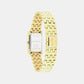 Ck Light Women Quartz Yellow Dial Analog Stainless Steel Watch 25100198
