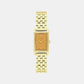 Ck Light Women Quartz Yellow Dial Analog Stainless Steel Watch 25100198