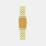 Ck Light Women Quartz Yellow Dial Analog Stainless Steel Watch 25100198