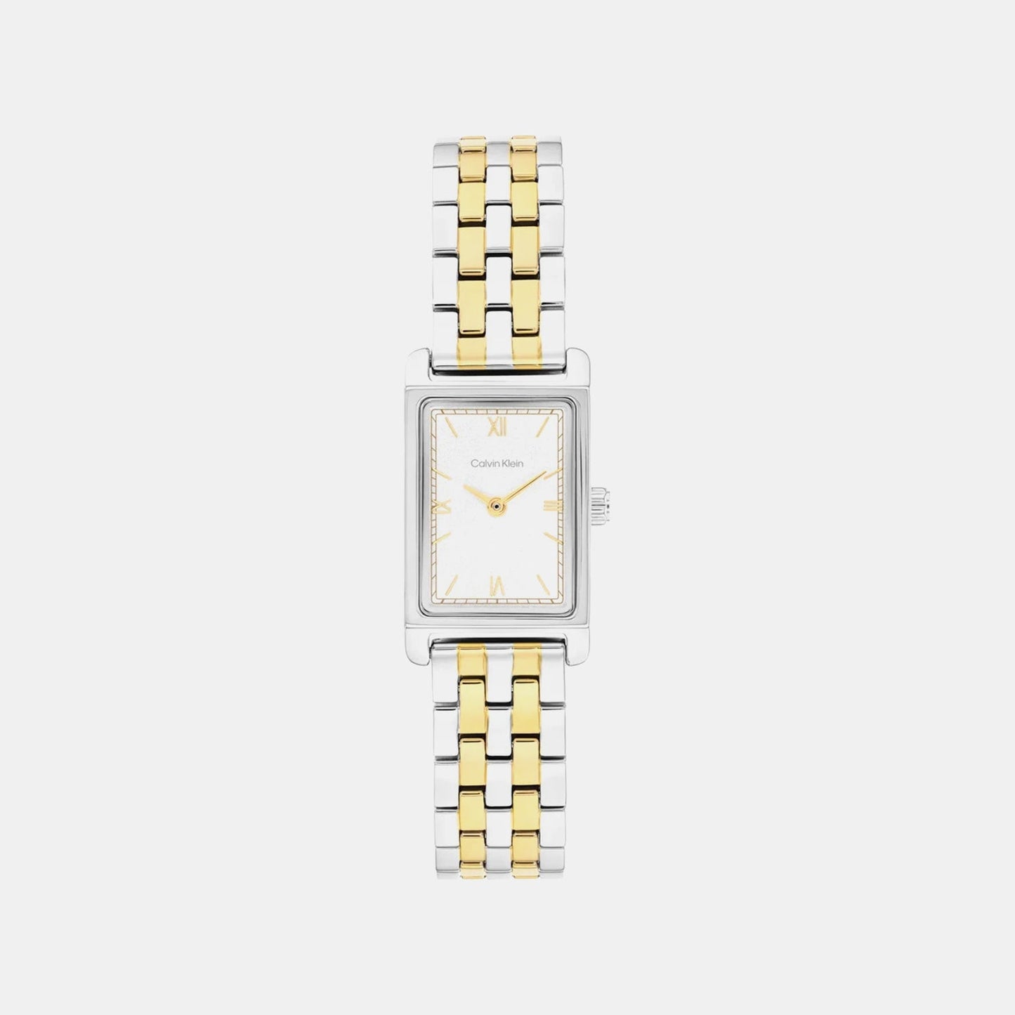 Ck Light Women Quartz White Dial Analog Stainless Steel Watch 25100199