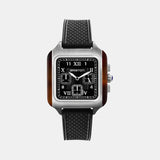Streamliner Kennedy Men Quartz Black Dial Chronograph Rubber Watch 251838.SA.T.1.FB