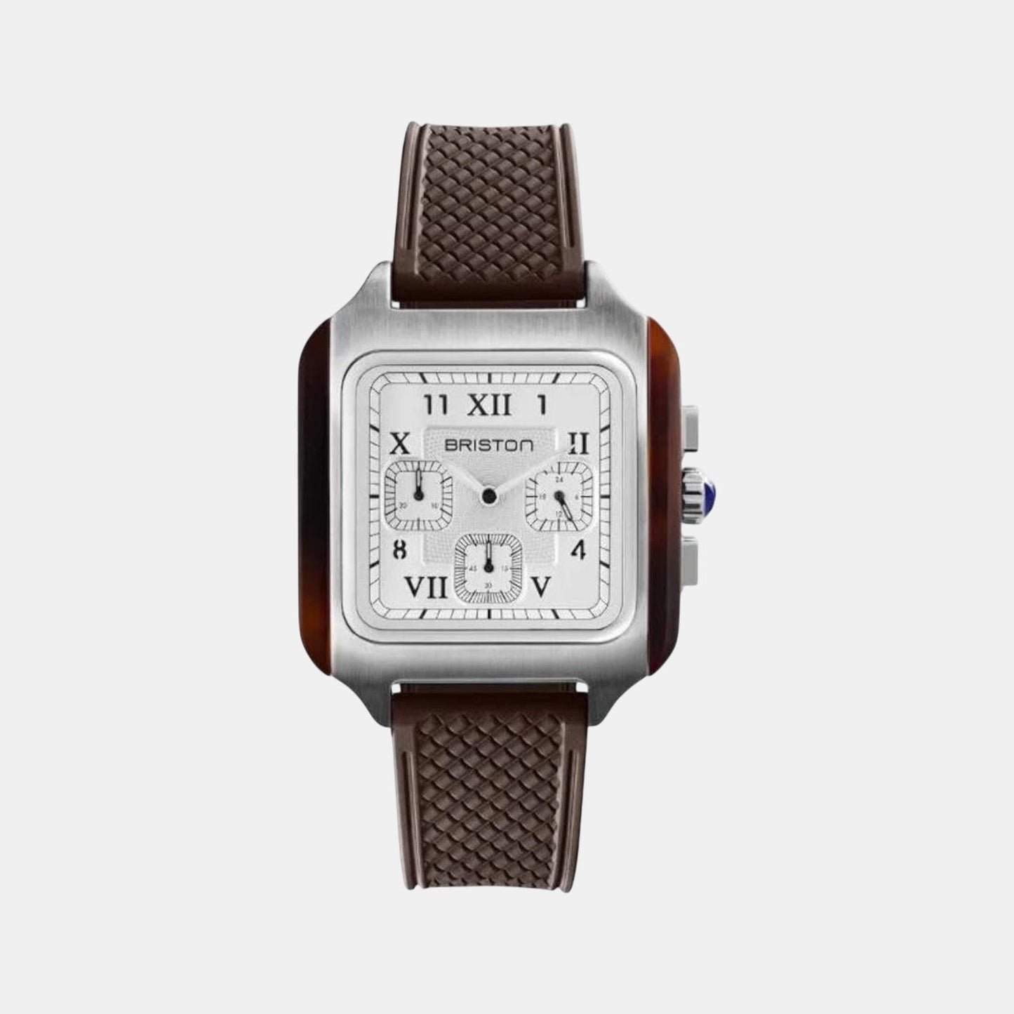 Streamliner Kennedy Men Quartz White Dial Chronograph Rubber Watch 251838.SA.T.2.FBR
