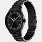Ck Iconic Unisex Quartz Black Dial Analog Stainless Steel Watch 25200040