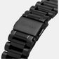 Ck Iconic Unisex Quartz Black Dial Analog Stainless Steel Watch 25200040