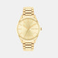 Ck Iconic Unisex Quartz Champagne Dial Analog Stainless Steel Watch 25200043