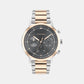 Gauge Men Quartz Grey Dial Chronograph Stainless Steel Watch 25200064