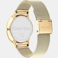 Timeless Women Quartz Yellow Dial Multi-Function Mesh Watch 25200103