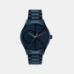 Ck Iconic Unisex Quartz Blue Dial Analog Stainless Steel Watch 25200166